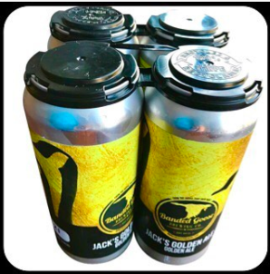 Banded Goose Brewing Co. Golden Pale Ale cans